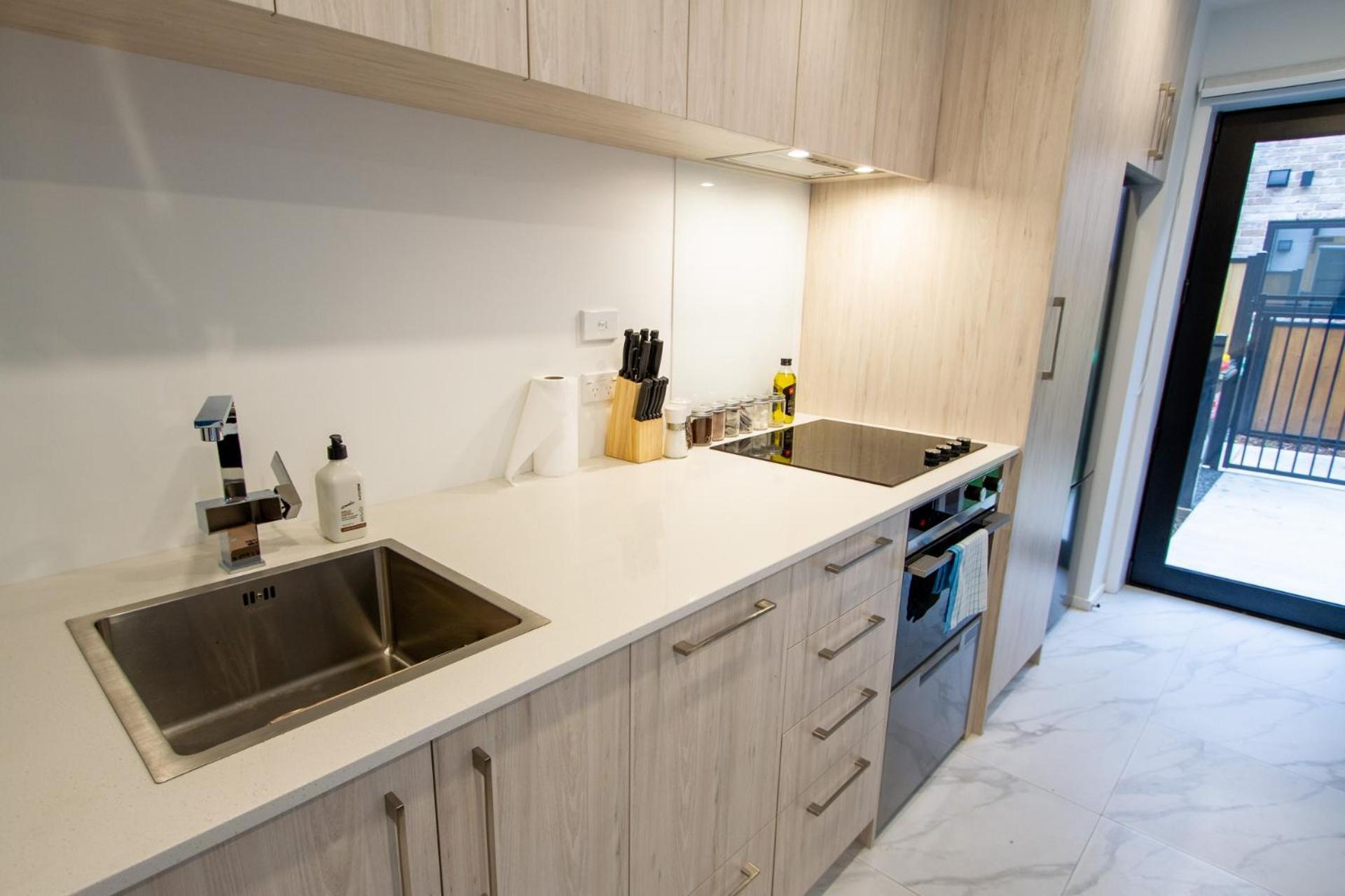 Apartamento A Touch Of Luxury In Chch Cbd Christchurch Exterior foto